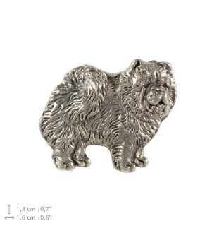 Chow Chow pin posrebrzony Art-Dog